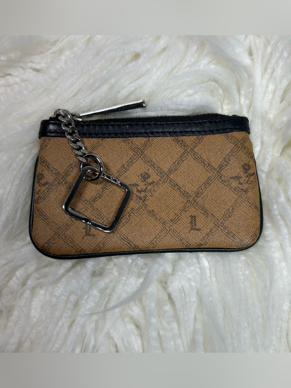 L.A.M.B. Designer Saddle Key Pouch💕